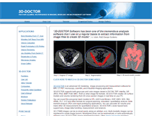 Tablet Screenshot of 3d-doctor.com